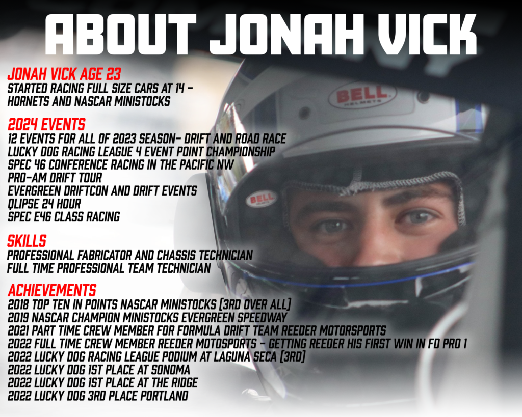 Vick Racing Deck Jonah Vick